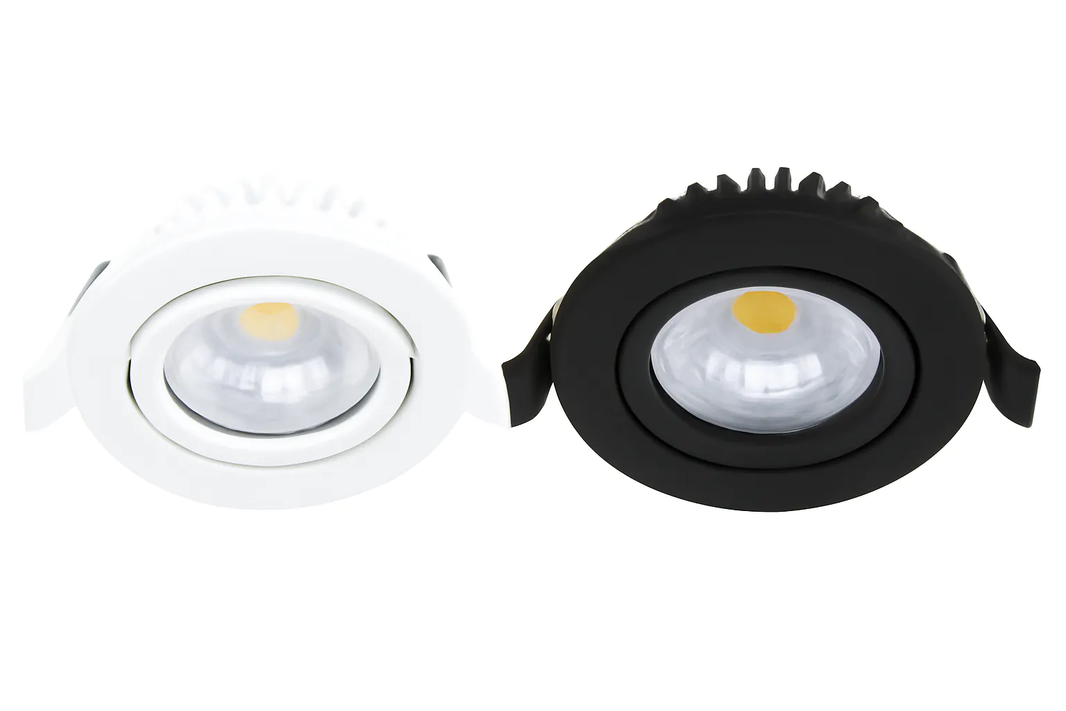 Pyöreät upotetut kohdevalot