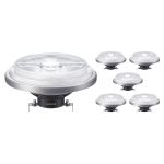 Monipakkaus 6x Philips MASTER LED Kohdevalaisin G53 AR111 10.8W 600lm 9D - 927 Erittäin Lämmin Valkoinen | Paras Värintoisto - Himmennettävä - Korvaa 50W