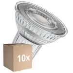 Monipakkaus 10x Ledvance LED Kohdevalaisin GU10 PAR16 6.1W 575lm 60D - 927 Erittäin Lämmin Valkoinen | Paras Värintoisto - Himmennettävä - Korvaa 80W