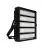 Ledvance LED Valonheitin Eco High Power Musta 500W 68500lm 60D - 857 Päivänvalo Valkoinen | IP65 - Symmetrinen