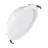 Ledvance LED Alasvalo Comfort Opaali Aluminium Valkoinen 30W 3600lm 180D - 930-940 CCT | 215mm - Odetnij 200mm - IP44 - Paras Värintoisto - Zigbee Himmennettävä 