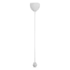 Nordlux Delux Pendulum Metalli- Valkoinen | Sopii 1x E27