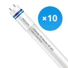 Monipakkaus 10x Philips LED Putki T8 MASTER (HF) High Output 14W 2000lm - 830 Lämmin Valkoinen | 120cm - Korvaa 36W
