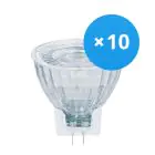 Monipakkaus 10x Ledvance Performance LED Kohdevalaisin Heijastin GU4 MR11 4.2W 345lm 36D - 827 Erittäin Lämmin Valkoinen | Korvaa 35W