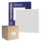 Monipakkaus 4x Noxion LED Paneeli Ecowhite V4.0 28W 3200lm - 830 Lämmin Valkoinen | 60x60cm - Philips driver
