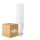 Monipakkaus 10x Philips CorePro PL-C LED 9.5W 990lm - 830 Lämmin Valkoinen | 4-Nastaa - Korvaa 26W