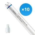Monipakkaus 10x Philips LED Putki T8 MASTER (EM/Mains) High Output 8W 1050lm - 865 Päivänvalo Valkoinen | 60cm - Korvaa 18W